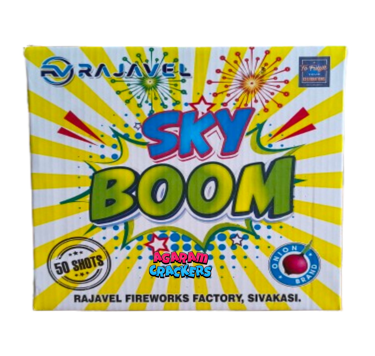 Sky Boom (50 Multicolor Shots)